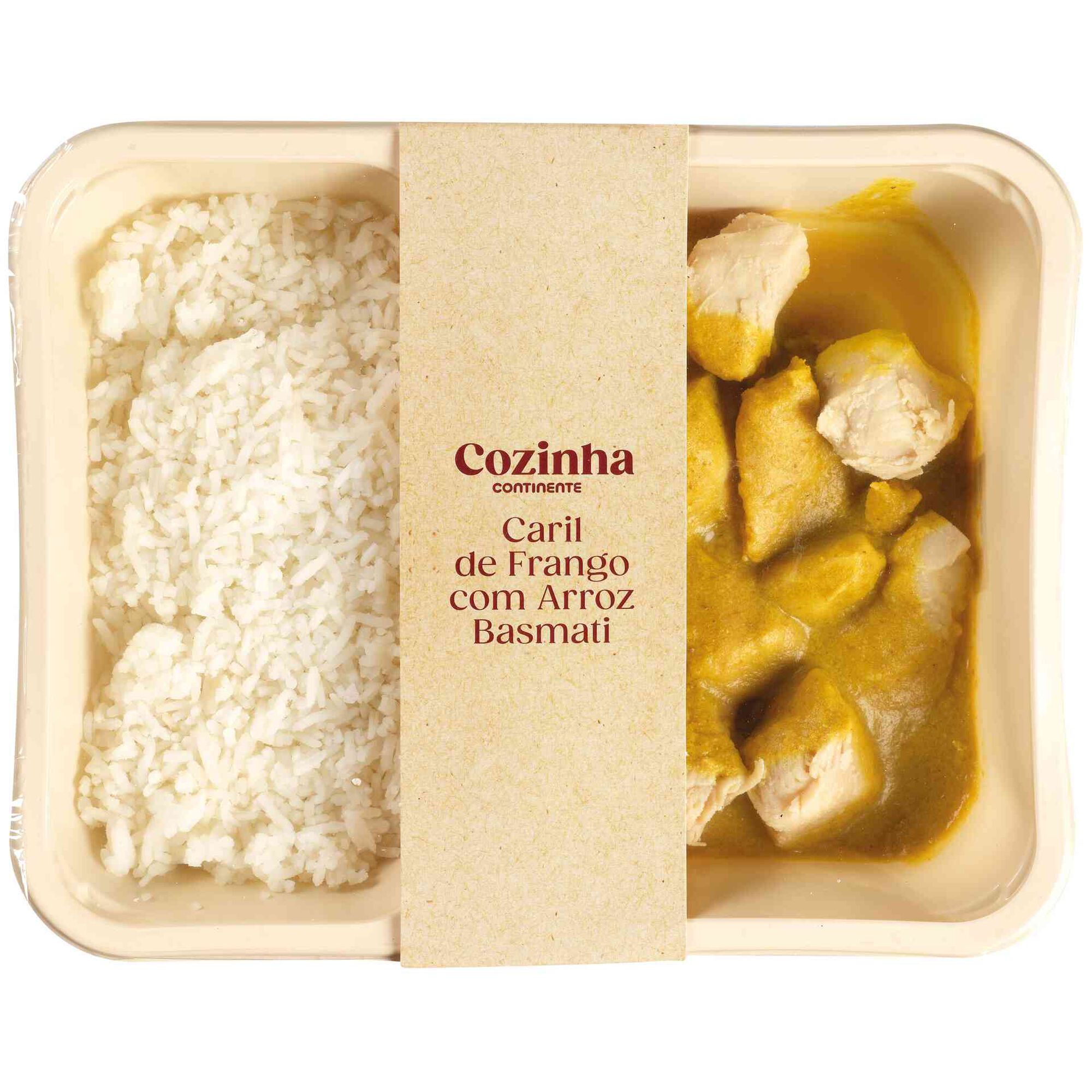 Caril de Frango com Arroz Basmati Cozinha Continente Continente Online